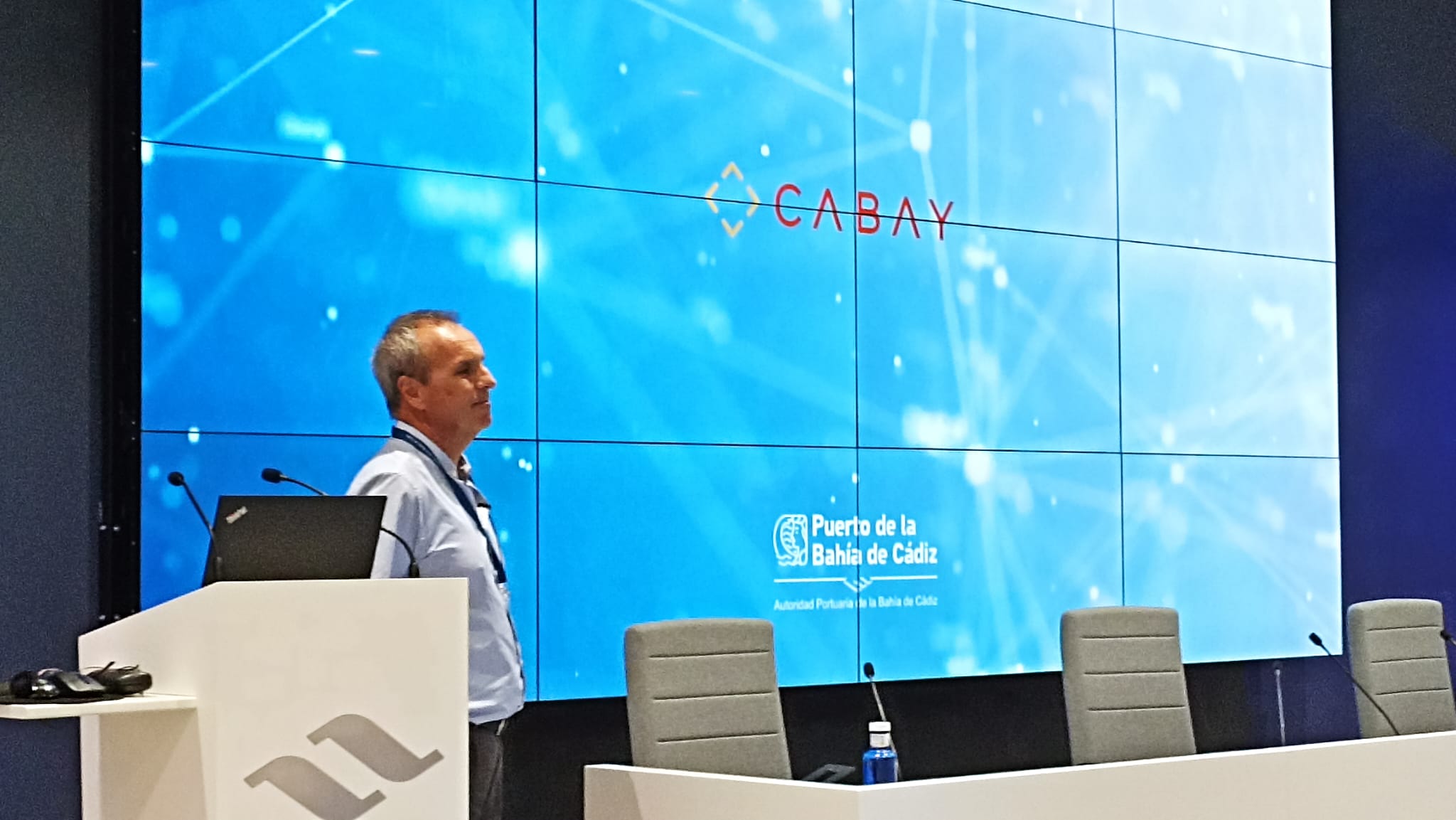 Presentación del proyecto de digitalización CABAY de la Autoridad Portuaria de la Bahía de Cádiz